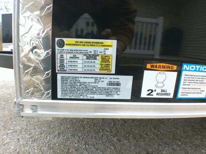 new Cargo (Enclosed) Trailers American Hauler  for sale, in Middlebury, IN Thumbnail 15