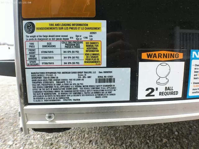 new Cargo (Enclosed) Trailers Haulmark  for sale, in Middlebury, IN Thumbnail 13