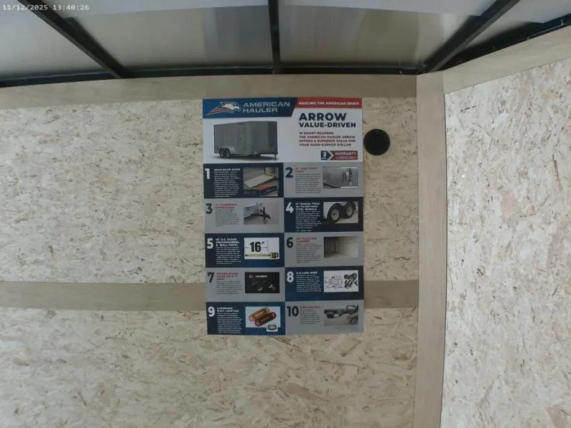 new Cargo (Enclosed) Trailers American Hauler  for sale, in Middlebury, IN Thumbnail 11