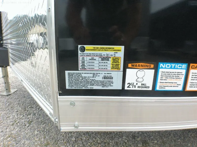 new Cargo (Enclosed) Trailers American Hauler  for sale, in Middlebury, IN Thumbnail 34