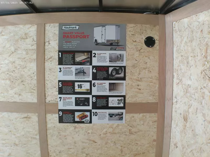 new Cargo (Enclosed) Trailers Haulmark  for sale, in Middlebury, IN Thumbnail 10