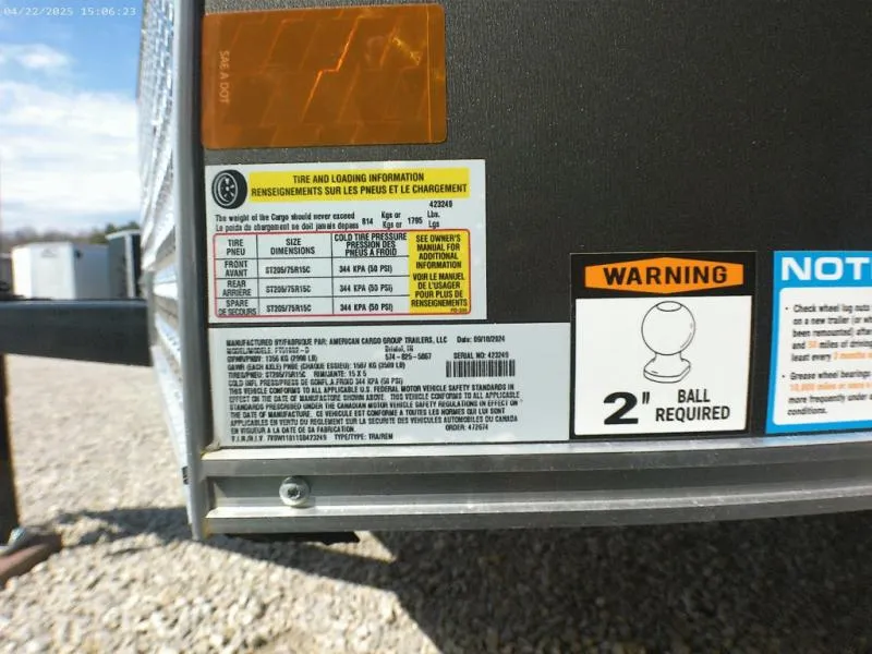 new Cargo (Enclosed) Trailers Wells Cargo  for sale, in Middlebury, IN Thumbnail 13