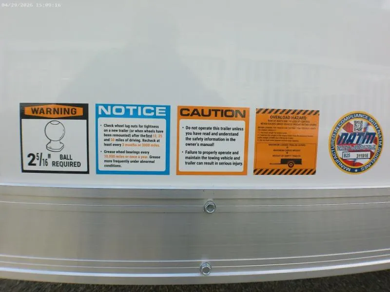 new Cargo (Enclosed) Trailers American Hauler  for sale, in Middlebury, IN Thumbnail 16