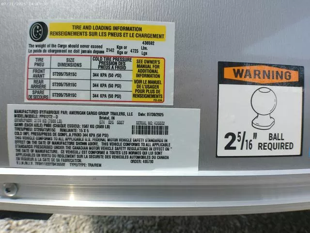 new Cargo (Enclosed) Trailers Haulmark  for sale, in Middlebury, IN Thumbnail 11