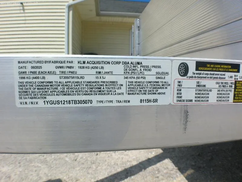 new Utility Trailers Aluma  for sale, in Middlebury, IN Thumbnail 7