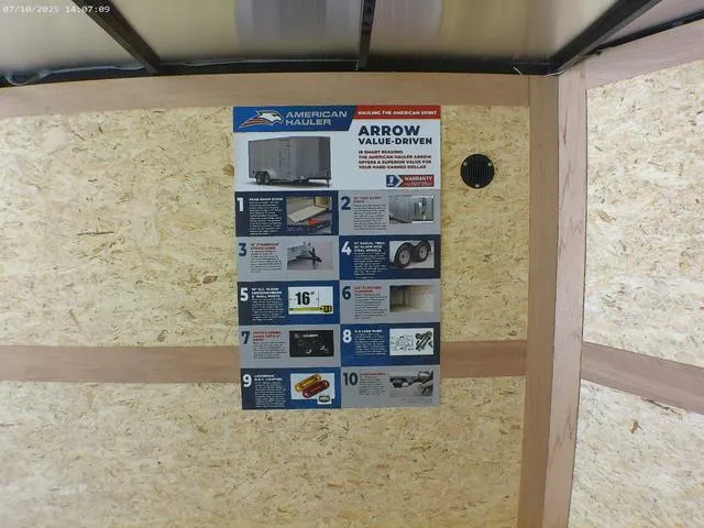 new Cargo (Enclosed) Trailers American Hauler  for sale, in Middlebury, IN Thumbnail 13