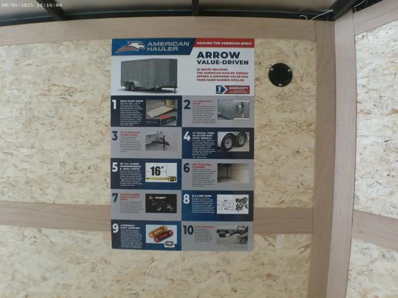 new Car Haulers / Racing Trailers American Hauler  for sale, in Middlebury, IN Thumbnail 12