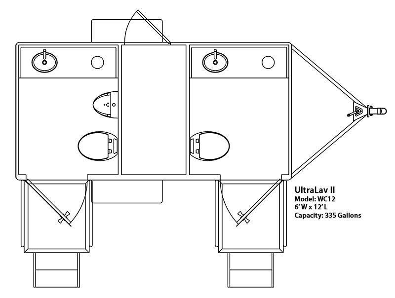 2017 Value Line UltraLav VL II Restroom Trailer 2017 Value Line UltraLav VL II Restroom Trailer