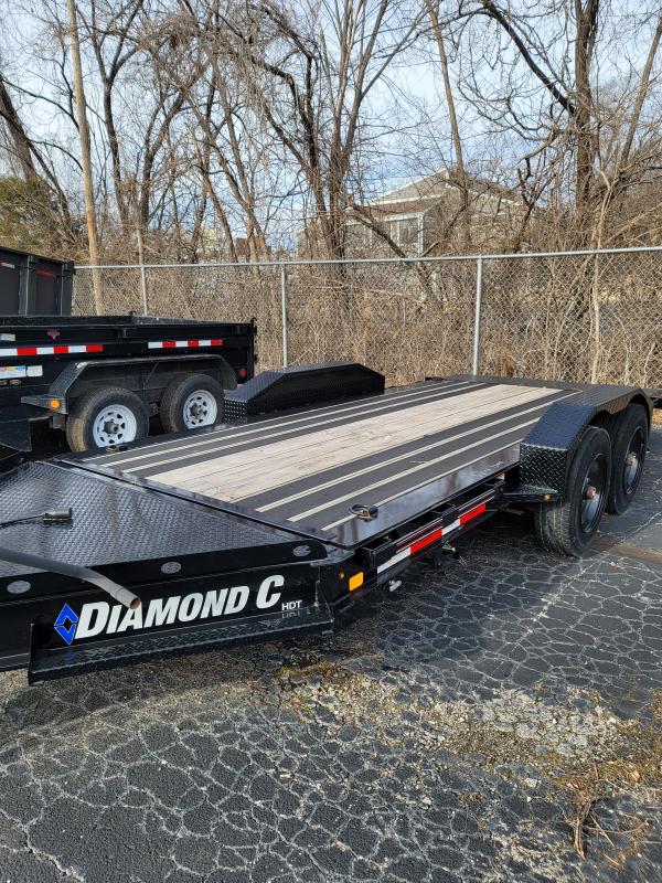 Diamond C Tilt Equipment Trailer HDT208 16' x 82" Reeds Trailers Grandview MO and Kansas