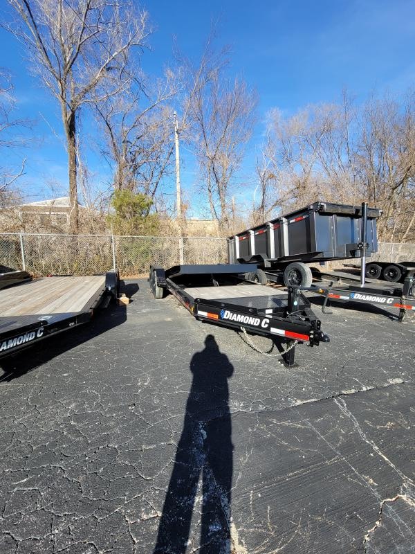 Diamond C Tilt Equipment Trailer HDT208 16' x 82" Reeds Trailers