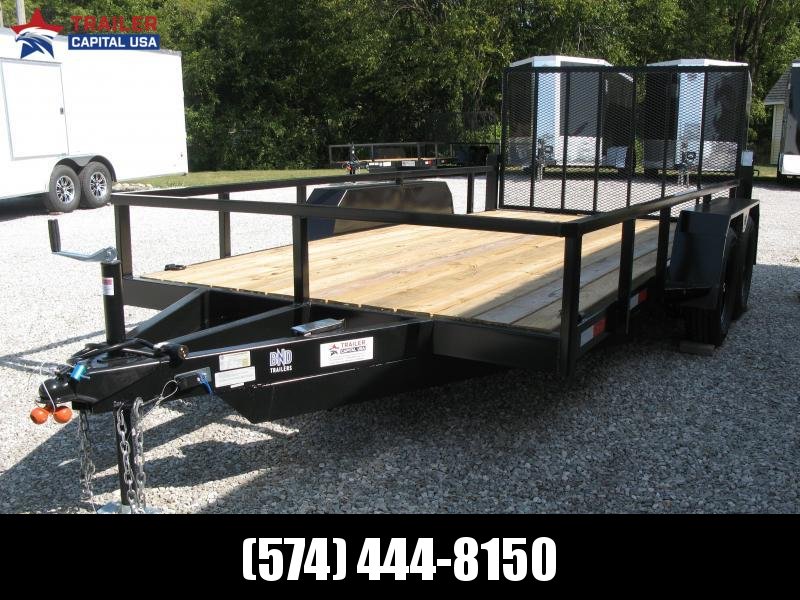 2022 BND 7x14 Standard Landscape Utility Trailer 2022 BND 7x14 Standard Landscape Utility Trailer