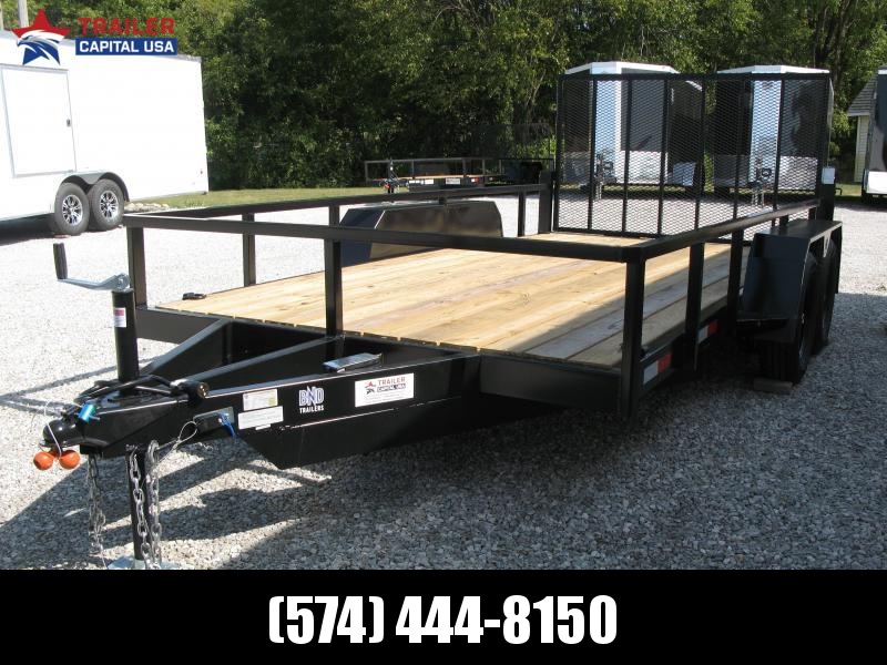 2022 BND 7x14 Standard Landscape Utility Trailer 2022 BND 7x14 Standard Landscape Utility Trailer