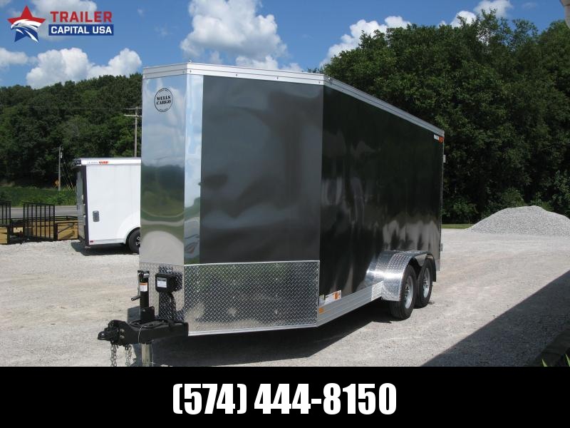 2022 Wells Cargo Wagon V-Nose HD 7x16 Enclosed Cargo Trailer 2022 Wells Cargo Wagon V-Nose HD 7x16 Enclosed Cargo Trailer