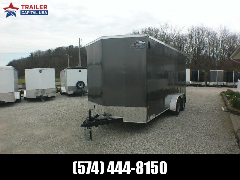 2022 American Hauler Arrow 7x16 Deluxe 7' Interior Height Enclosed Cargo Trailer 2022 American Hauler Arrow 7x16 Deluxe 7' Interior Height Enclosed Cargo Trailer