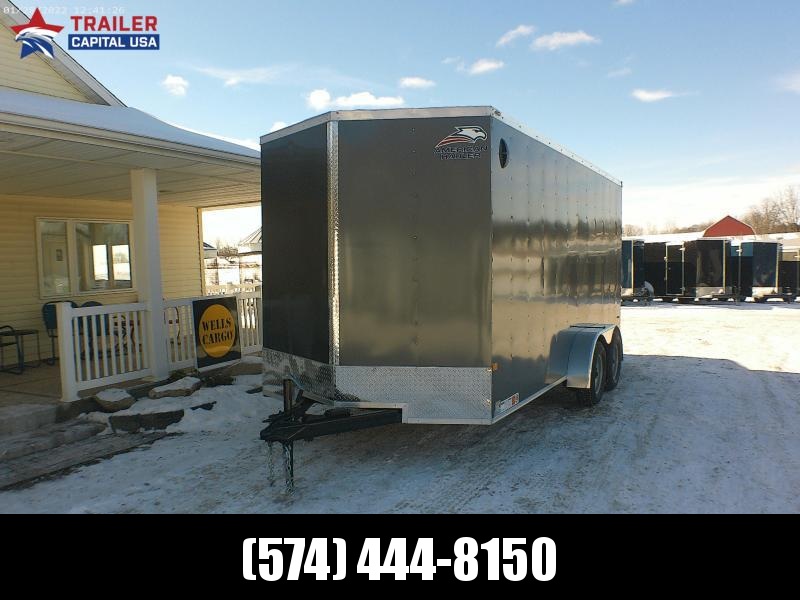 2022 American Hauler Arrow 7x16 Deluxe 7' Interior Height Enclosed Cargo Trailer 2022 American Hauler Arrow 7x16 Deluxe 7' Interior Height Enclosed Cargo Trailer