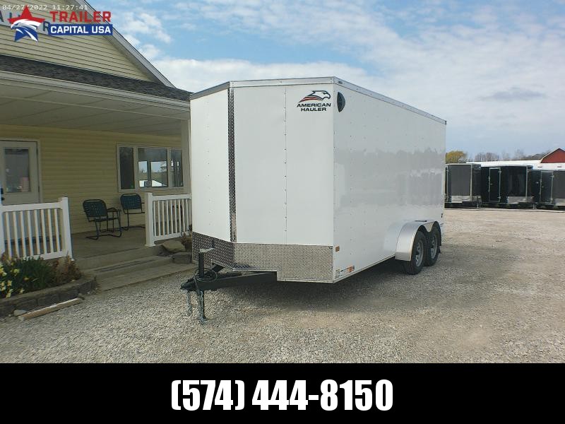 2022 American Hauler Arrow 7x16 Deluxe 7' Interior Height Enclosed Cargo Trailer 2022 American Hauler Arrow 7x16 Deluxe 7' Interior Height Enclosed Cargo Trailer