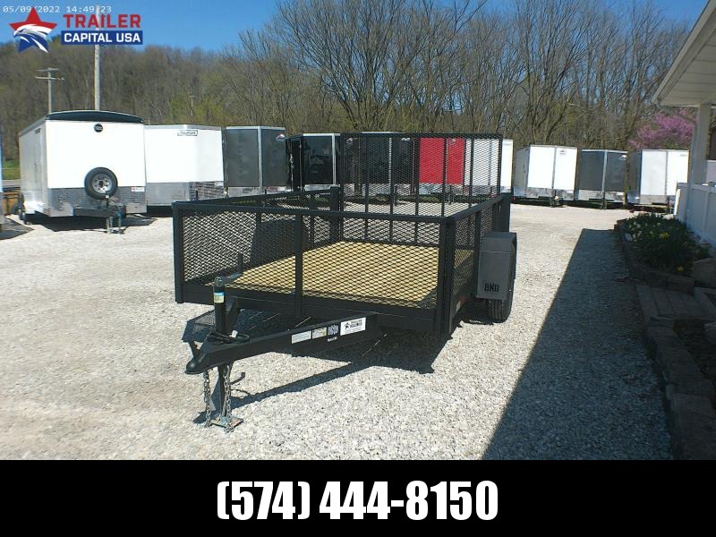 2022 BND 6x10 High Side Mesh Utility Trailer 2022 BND 6x10 High Side Mesh Utility Trailer