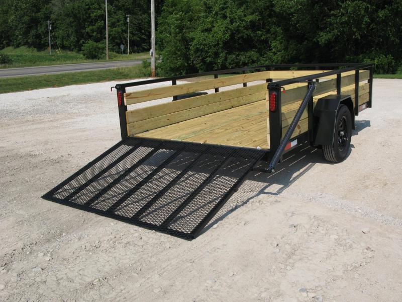 2021 BND 6x12 High Side Open Utility Trailer Near Me