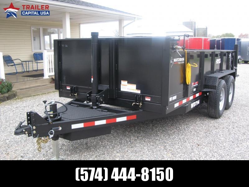 2022 Watchdog 7x14 Heavy Duty Dump Trailer 2022 Watchdog 7x14 Heavy Duty Dump Trailer
