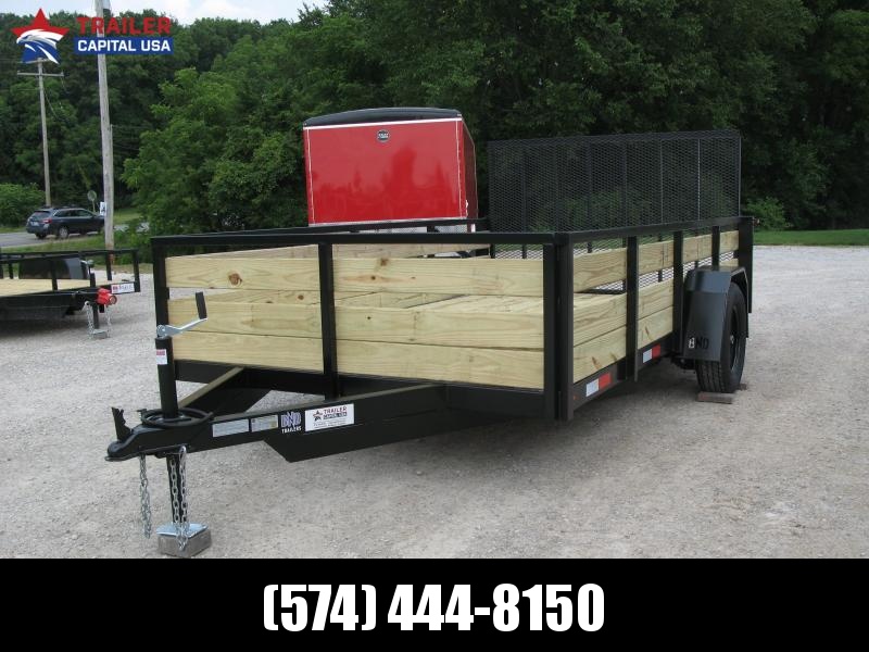 2021 BND 7x12 High Side Open Utility Trailer 2021 BND 7x12 High Side Open Utility Trailer