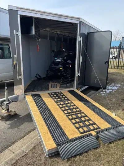 2022 Legend Thunder 19 x 7 snowmobile/utility trailer