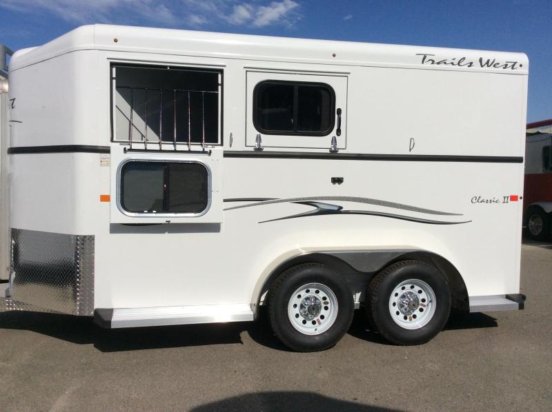 2025 Trails West Classic 2 Horse Trailer