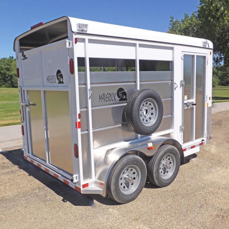 2022 Maverick Steel/Aluminum 2 Horse Trailer Aluminum and Steel Horse