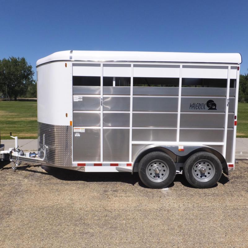 2022 Maverick Steel/Aluminum 2 Horse Trailer Aluminum and Steel Horse