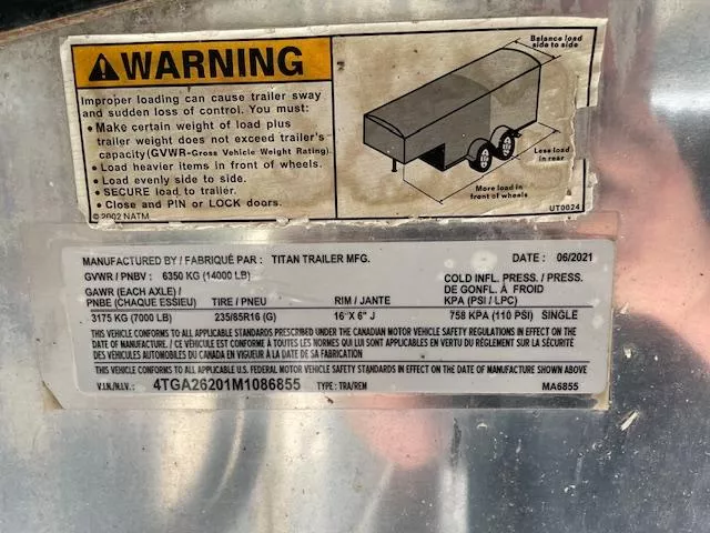 new Stock / Stock Combo Trailers Titan Trailers  for sale, in Cortland, NE Thumbnail 8