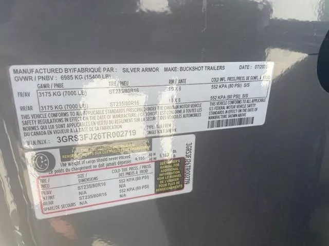 new Equipment / Flatbed Trailers Buckshot Trailers  for sale, in Cortland, NE Thumbnail 12