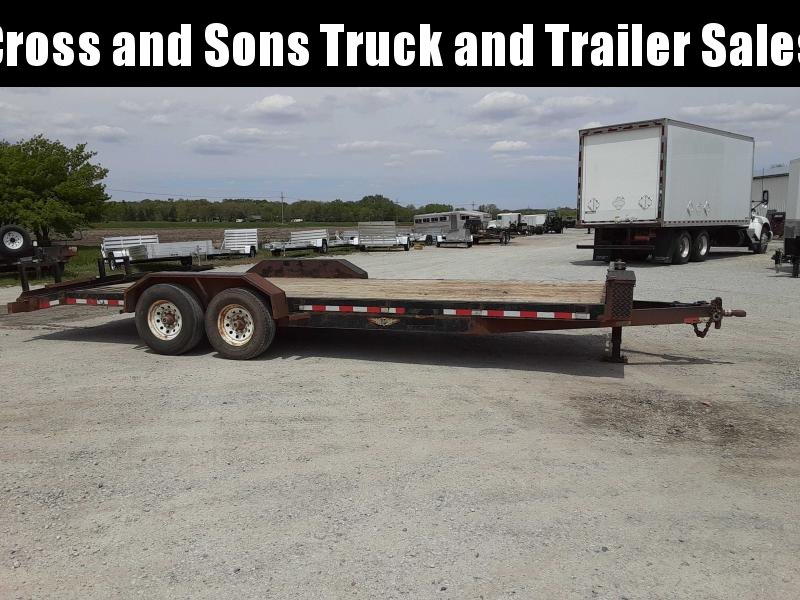 2014 H&H Trailers UF 22-2 Equipment Trailer 2014 H&H Trailers UF 22-2 Equipment Trailer