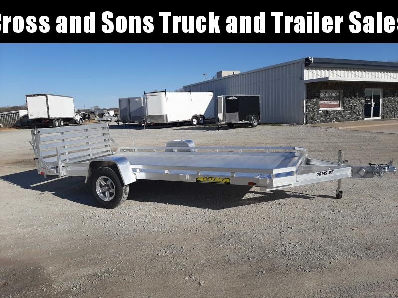 2021 Aluma 7814S-BT Utility Trailer 2021 Aluma 7814S-BT Utility Trailer