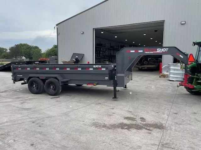 2026 Buckshot GLP216 Gooseneck Dump Trailer 83x16ft
