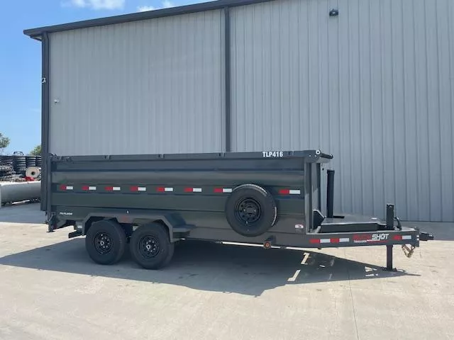 2025 Buckshot Trailers TLP416 83x16ft Dump Trailer