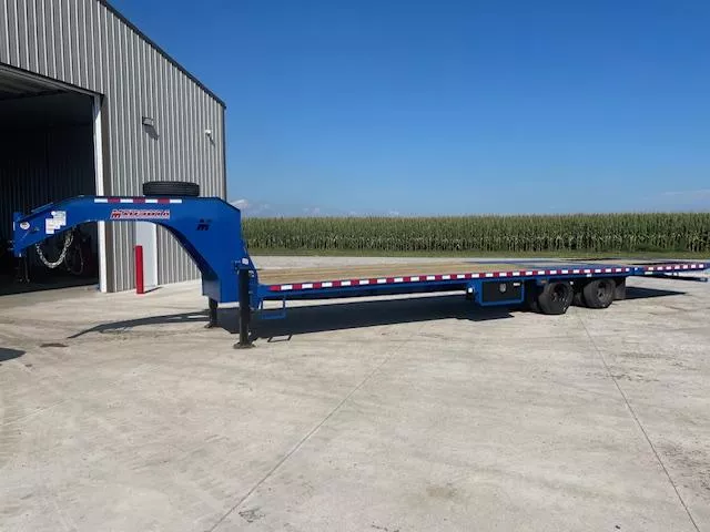 2026 Midsota 102 x 36 FBHB36 GN Hydraulic Tail 102x36ft 12K axles Deckover Trailer
