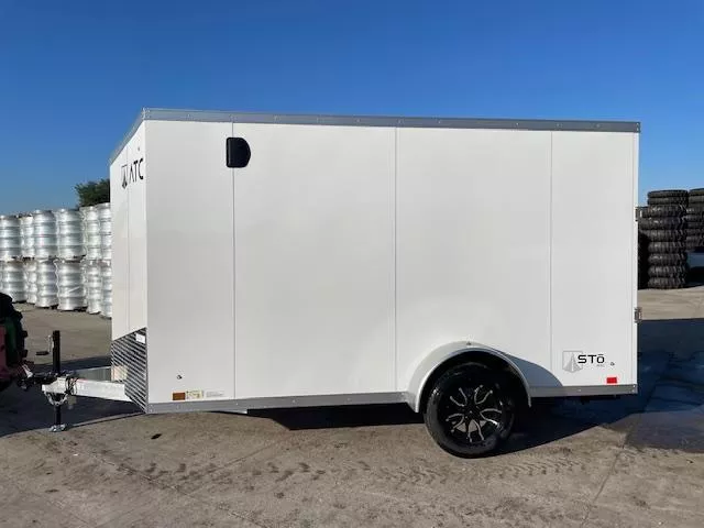 2026 ATC 6x12ft Aluminum Enclosed Cargo Trailer
