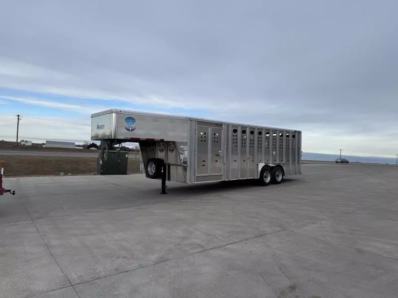 2026 Merritt 8x24ft Livestock Trailer 8k axles Cattle Baron