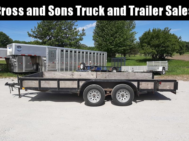 2017 C&M 716 Utility Trailer 2017 C&M 716 Utility Trailer