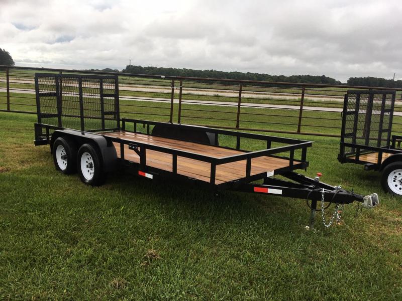 2021 STAG Trailers 16' Utility Trailer Montgmery Livestock Equipment