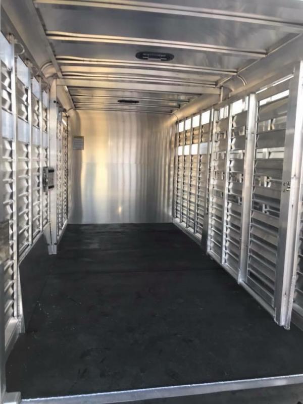 2018 Kiefer Built Stock Combo Livestock Trailer Montgmery Livestock Equipment and Supplies in