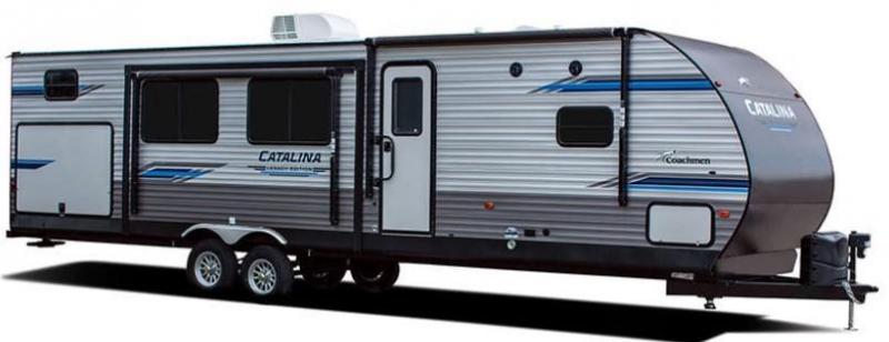 2020 Coachmen Catalina Legacy Edition 343BHTSLE Travel Trailer RV Du9j72