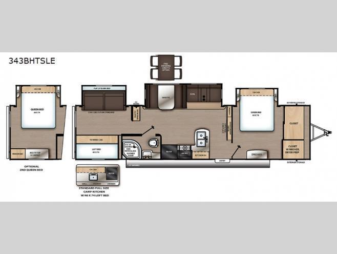 2020 Coachmen RV catalina 343bhtsle