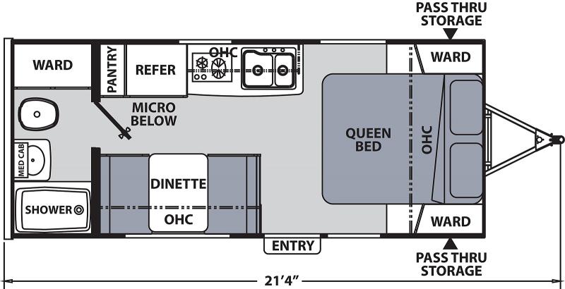 new Travel Trailers Coachmen Apex Nano for sale, in Irwin, PA Thumbnail 2