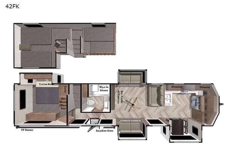 new Park Models Forest River Salem Grand Villa for sale, in Irwin, PA Thumbnail 2