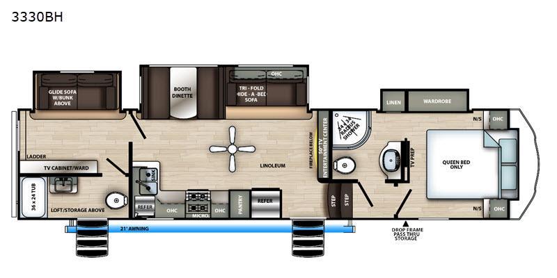 used Camper / RV Forest River Sandpiper for sale, in Irwin, PA image-1