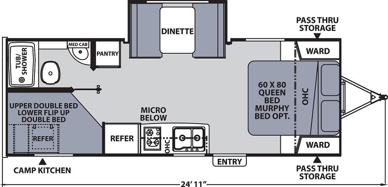 new Travel Trailers Coachmen Apex Nano for sale, in Irwin, PA Thumbnail 2