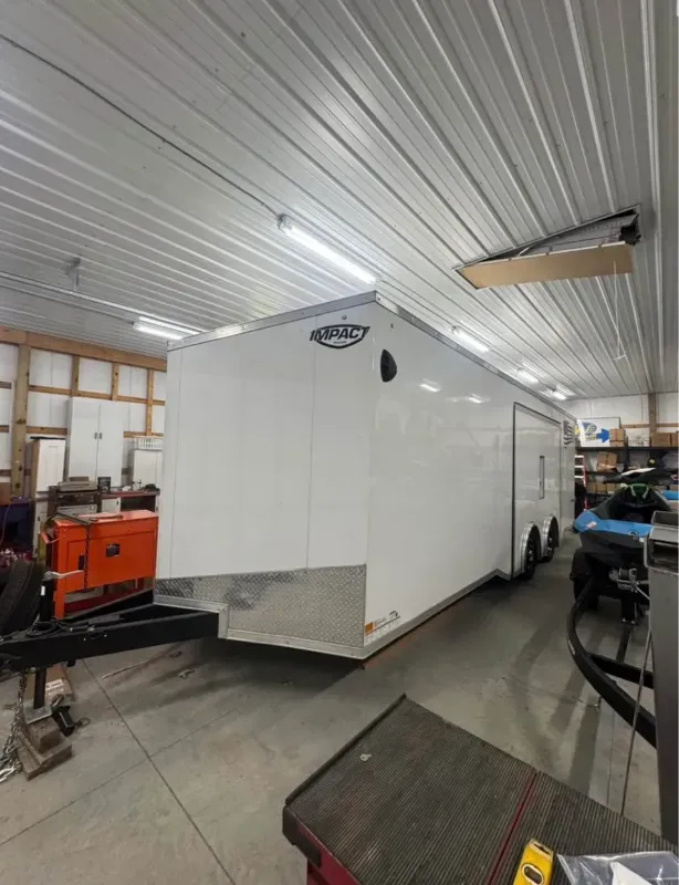 2023 Impact Tremor V-Nose Trailer With Side Door