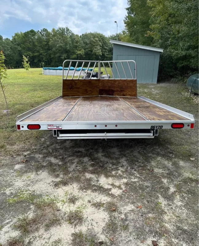 2020 Aluma 8612D Aluminum Snowmobile/ATV Trailer