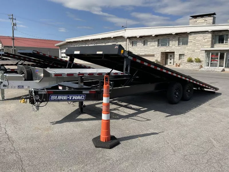 2026 Sure-Trac 8.5x22 15K Heavy Duty Power Tilt Deckover Trailer