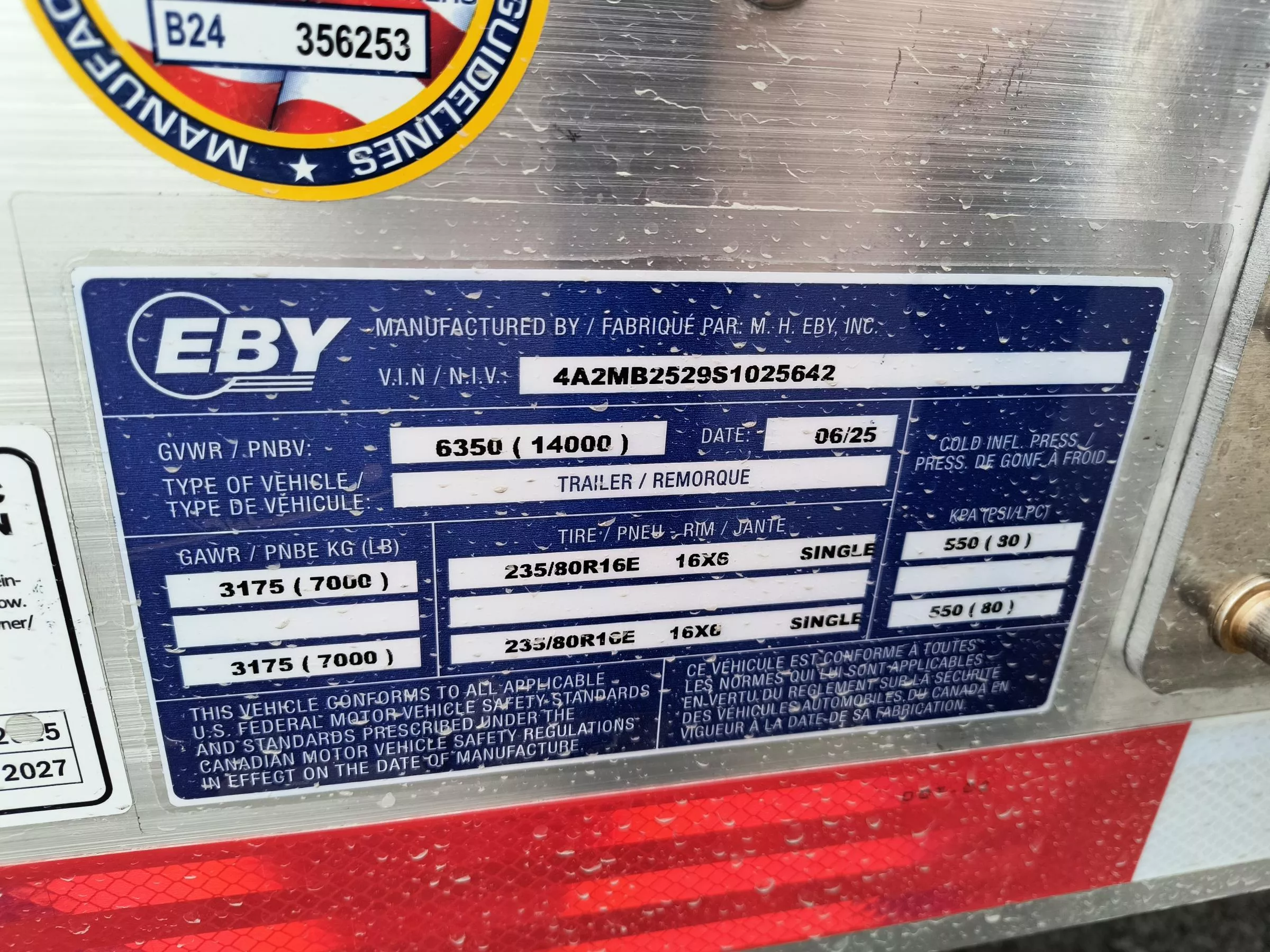 new Equipment / Flatbed Trailers EBY  for sale, in Muncy, PA Thumbnail 12